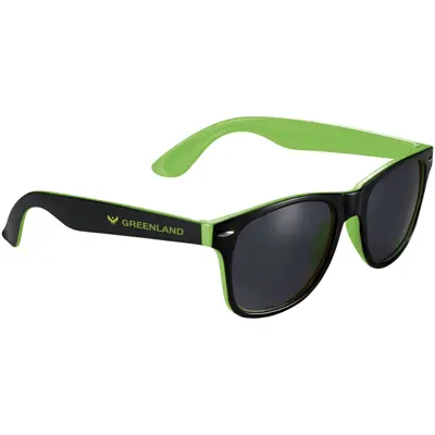 Sun Ray Sunglasses With Two Coloured Tones