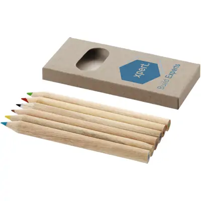 Ayola 6-Piece Coloured Pencil Set