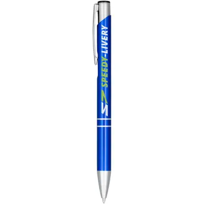 Moneta Anodized Aluminium Click Ballpoint Pen