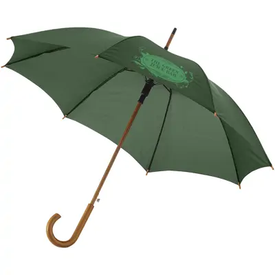 Kyle 23Inch Auto Open Umbrella Wooden Shaft And Handle