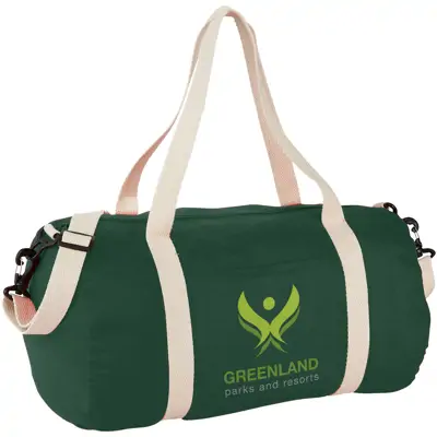 Cochichuate Cotton Barrel Duffel Bag