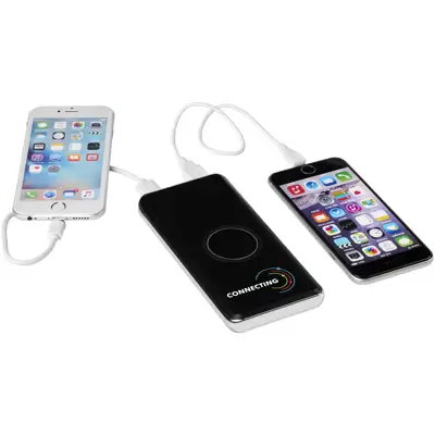 Constant 10.000 Mah Wireless Power Bank With Led