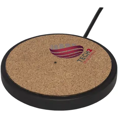 Kivi 10W Limestone/Cork Wireless Charging Pad