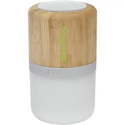 Aurea Bamboo Bluetooth® Speaker With Light 