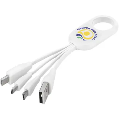 Troup 4-In-1 Charging Cable With Type-C Tip