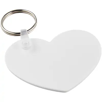 Tait Heart-Shaped Recycled Keychain