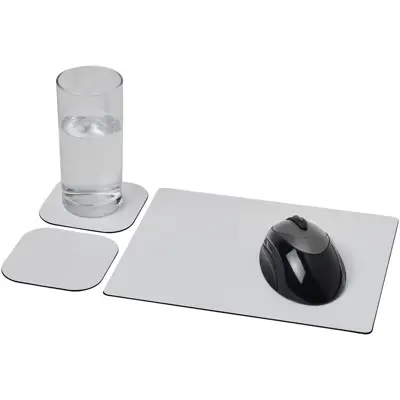 Brite-Mat® Mouse Mat And Coaster Set Combo 3