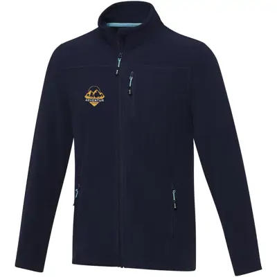 Amber Men’s GRS Recycled Full Zip Fleece Jacket