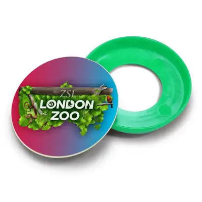 Recycled Plastic Kids Safety Pop Badge