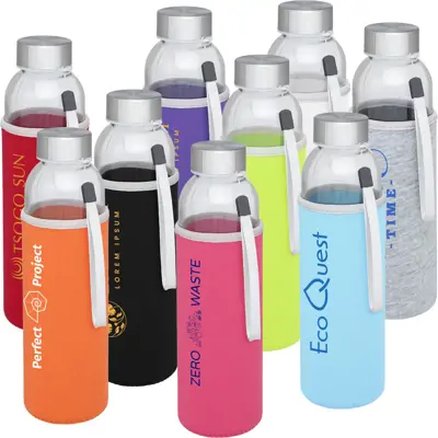 Bodhi 500Ml Glass Bottle With Neoprene Sleeve