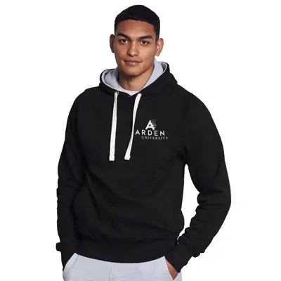 AWDis Varsity Hoodie - Front Print