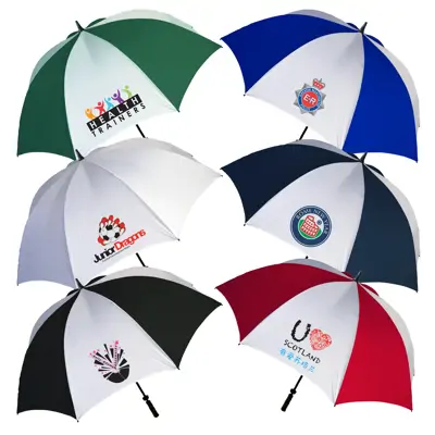 Fibreglass Storm Golf Umbrella - Full Colour