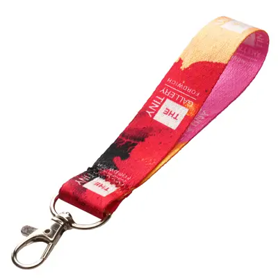 Sahara RPET Lanyard Keyring