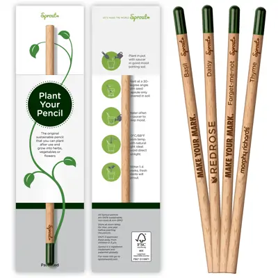 Sprout™ Pencil with Info Sleeve