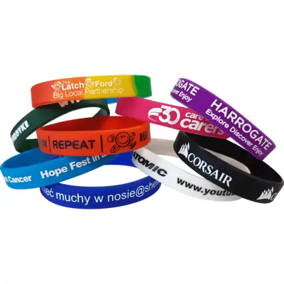 Silicone Printed Wristbands