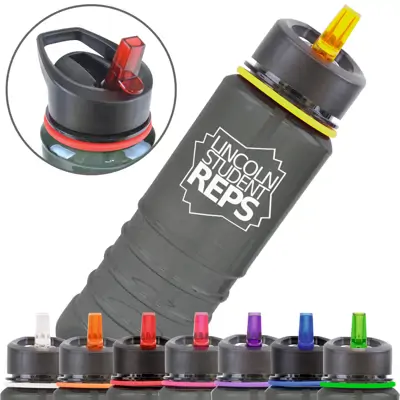 750ml Sippy Black Drinks Bottle