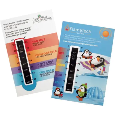 Temperature Gauge Card