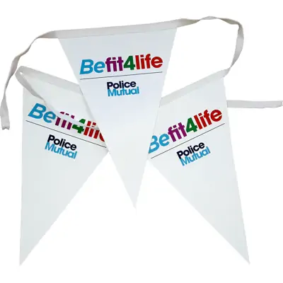 Large Outdoor Printed Bunting (A4)