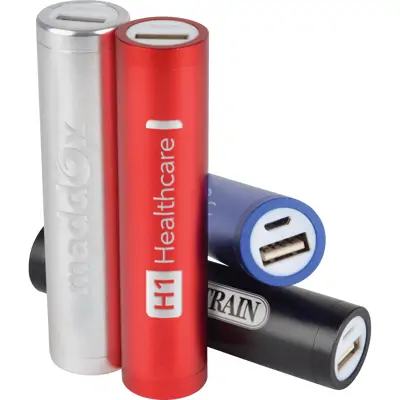 3 Day Cylinder Power Bank 2600mAh