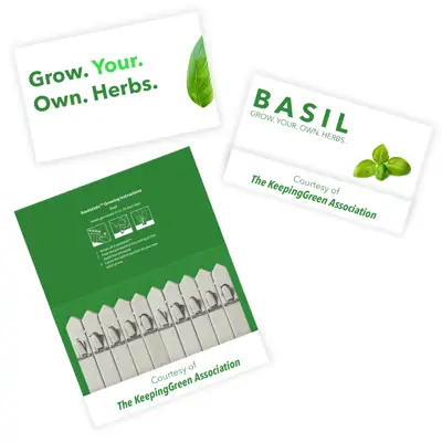 Promotional 10 Stick Seedstick - Herbs