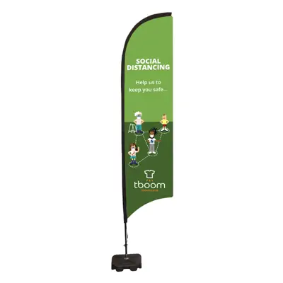 Feather Flag Banner - Medium 749 x 3190mm