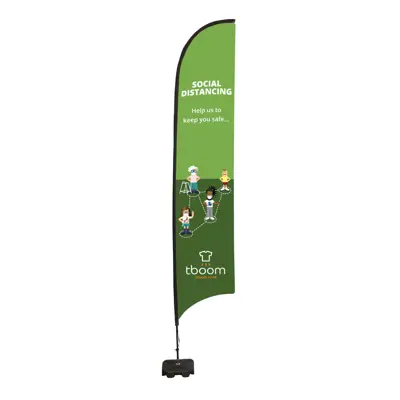 Feather Flag Banner - Large 850 x 4348mm