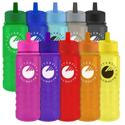 Coloured Sippy Sports Bottle 750ml