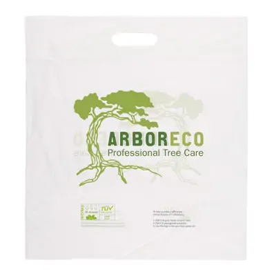 100% Compostable Carrier Bags - 2 Sided