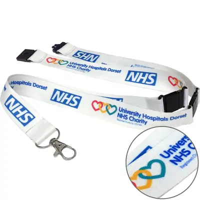 Triple Safety Break Full Colour Lanyard - 20mm