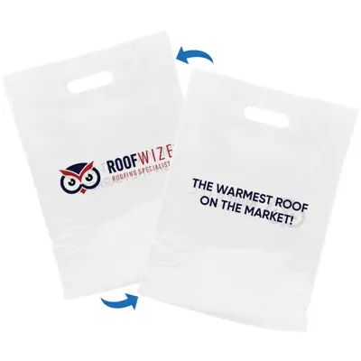 Large Biodegradable Carrier Bags - 2 Sided Print