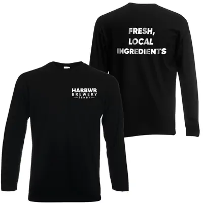 Long Sleeved T-Shirt - Front & Back Print