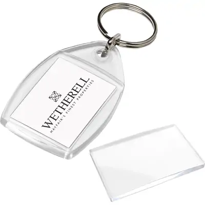 Value Printed Keyring - Unassembled