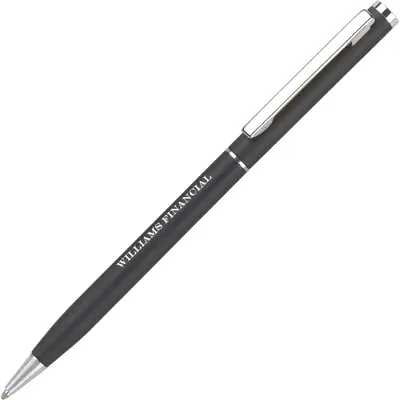 Balmoral Promotional Pen - Silver Trim