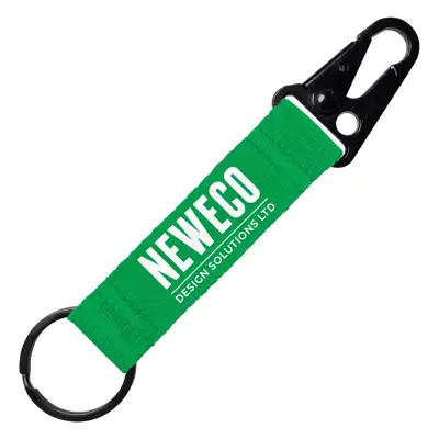 Recycled Trekker Carabiner Keyring Strap