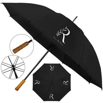 Supavalue Golf Umbrella - 4 Panel Print