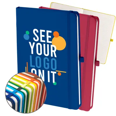 A5 Lined Notebook Full Colour Print