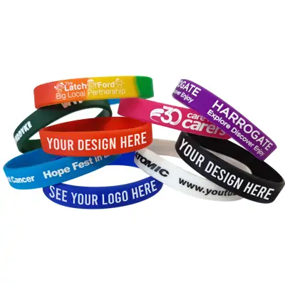 Silicone Printed Wristbands