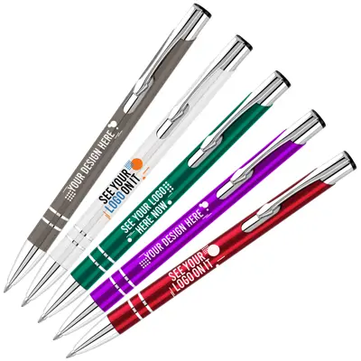 Elite Recycled Metal Pen - Printed